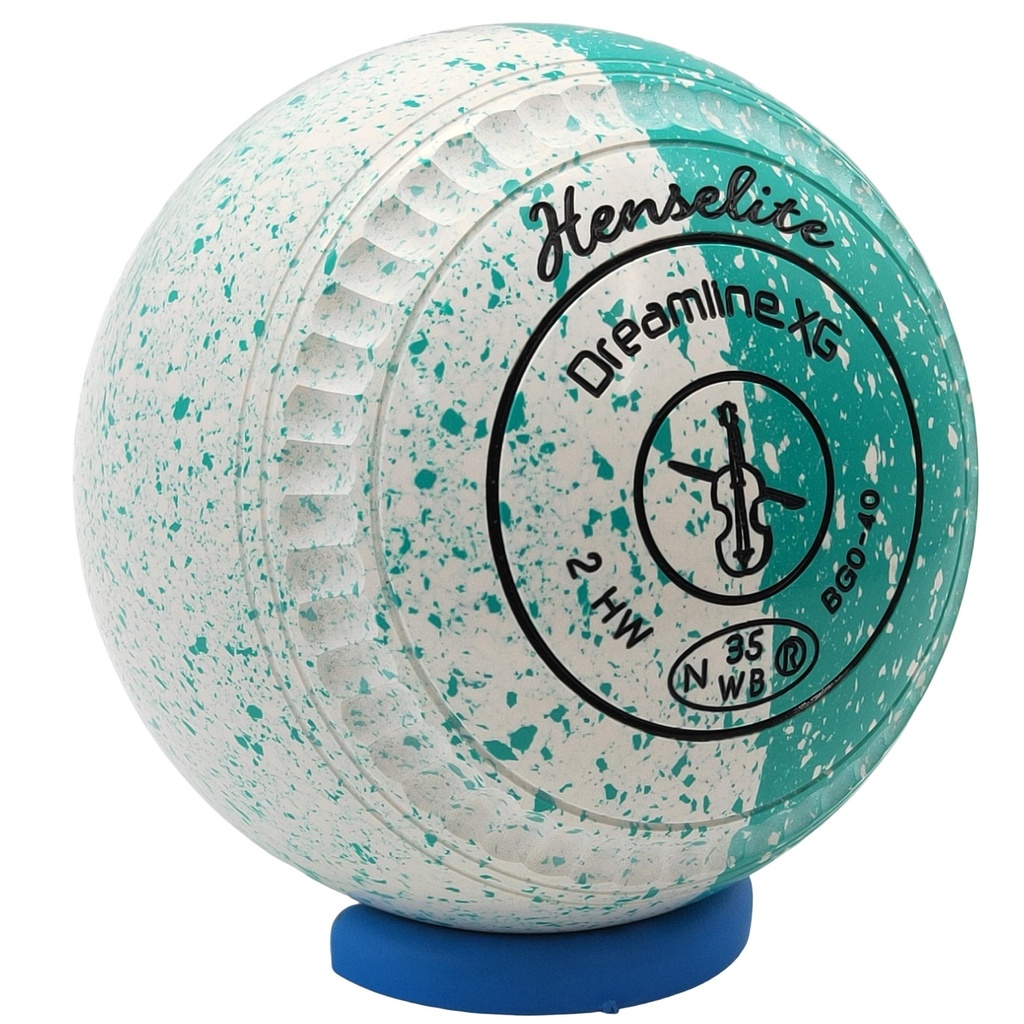Henselite Dreamline XG Size 2 Peppermint Twist with " C Grip " The  Superior Grip !
