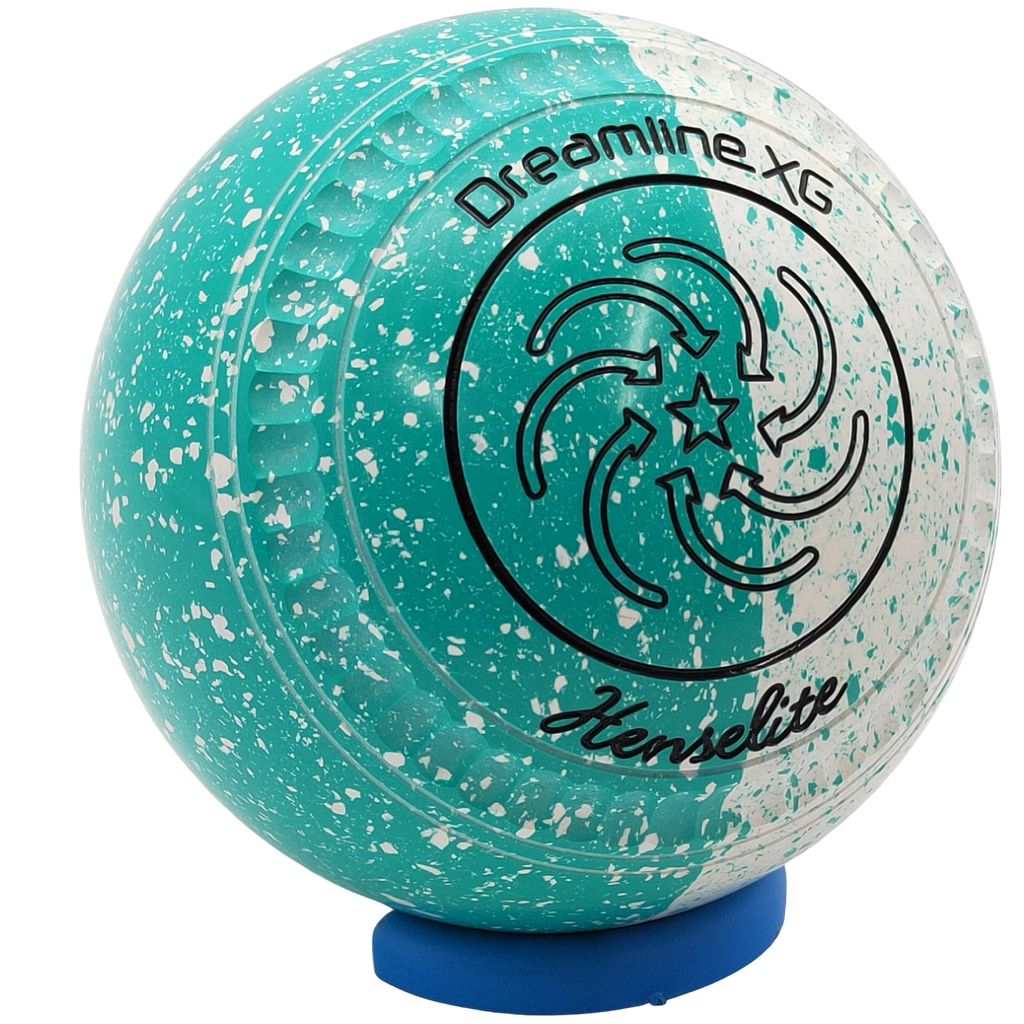 Henselite Dreamline XG Size 3 Peppermint Twist with " C Grip " the  Superior Grip ! >> PRE-ORDER NOW to Secure your HUNTER BOWLS EXCLUSIVE Peppermint Twist!
