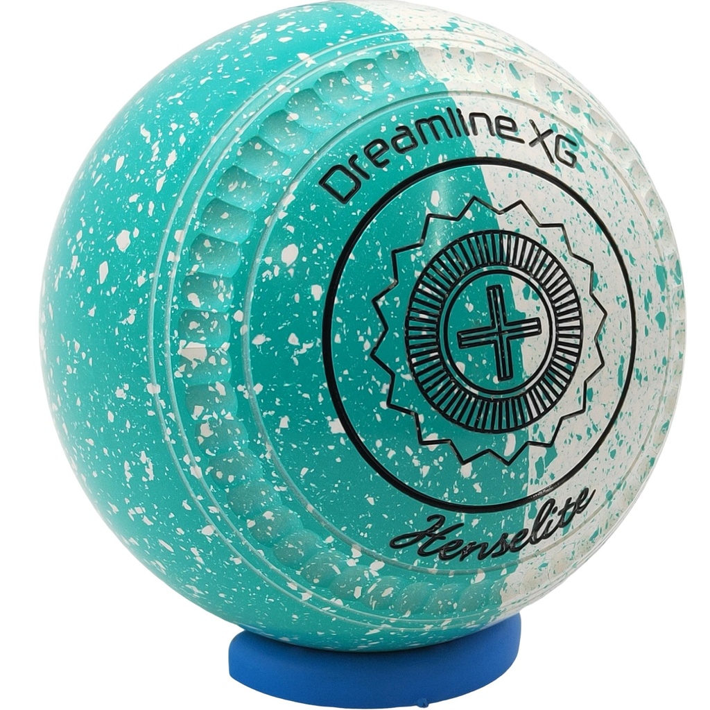 Henselite Dreamline XG Size 4 Peppermint Twist with " C Grip " the  Superior Grip ! >> PRE-ORDER NOW to Secure your HUNTER BOWLS EXCLUSIVE Peppermint Twist!