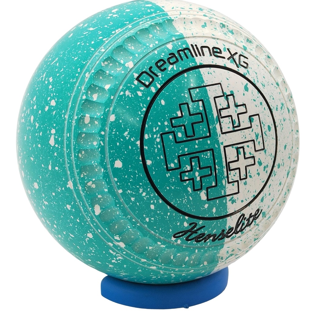 Henselite Dreamline XG Size 4 Peppermint Twist with " C Grip " the  Superior Grip ! >> PRE-ORDER NOW to Secure your HUNTER BOWLS EXCLUSIVE Peppermint Twist!