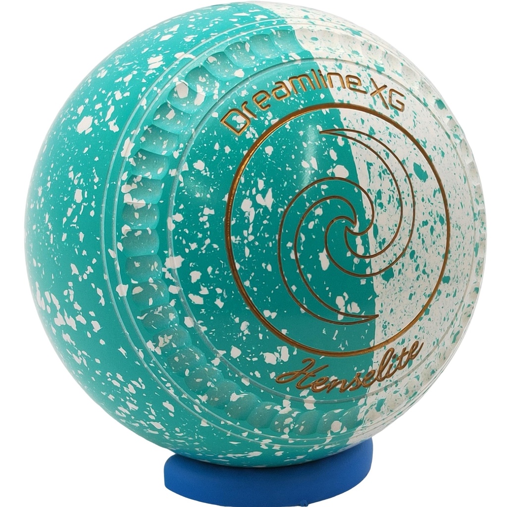 Henselite Dreamline XG Size 4 Peppermint Twist with " C Grip " the  Superior Grip ! >> PRE-ORDER NOW to Secure your HUNTER BOWLS EXCLUSIVE Peppermint Twist!