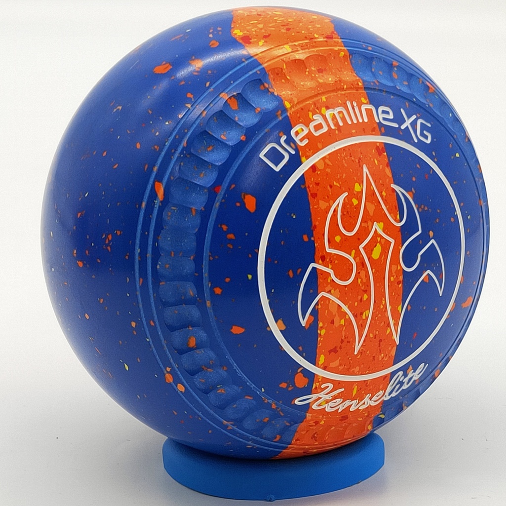 Henselite Dreamline XG Size 2 Flame Express Duo with " C Grip " the  Superior Grip !  >> PRE-ORDER NOW to Secure your HUNTER BOWLS EXCLUSIVE Flame Express Duo !