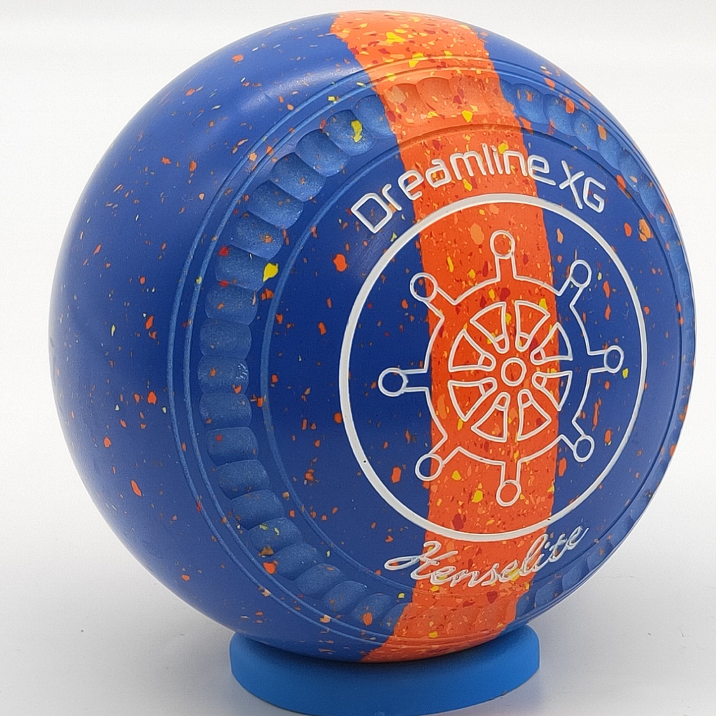 Henselite Dreamline XG Size 4 Flame Express Duo with " C Grip " the  Superior Grip !  >> PRE-ORDER NOW to Secure your HUNTER BOWLS EXCLUSIVE Flame Express Duo !