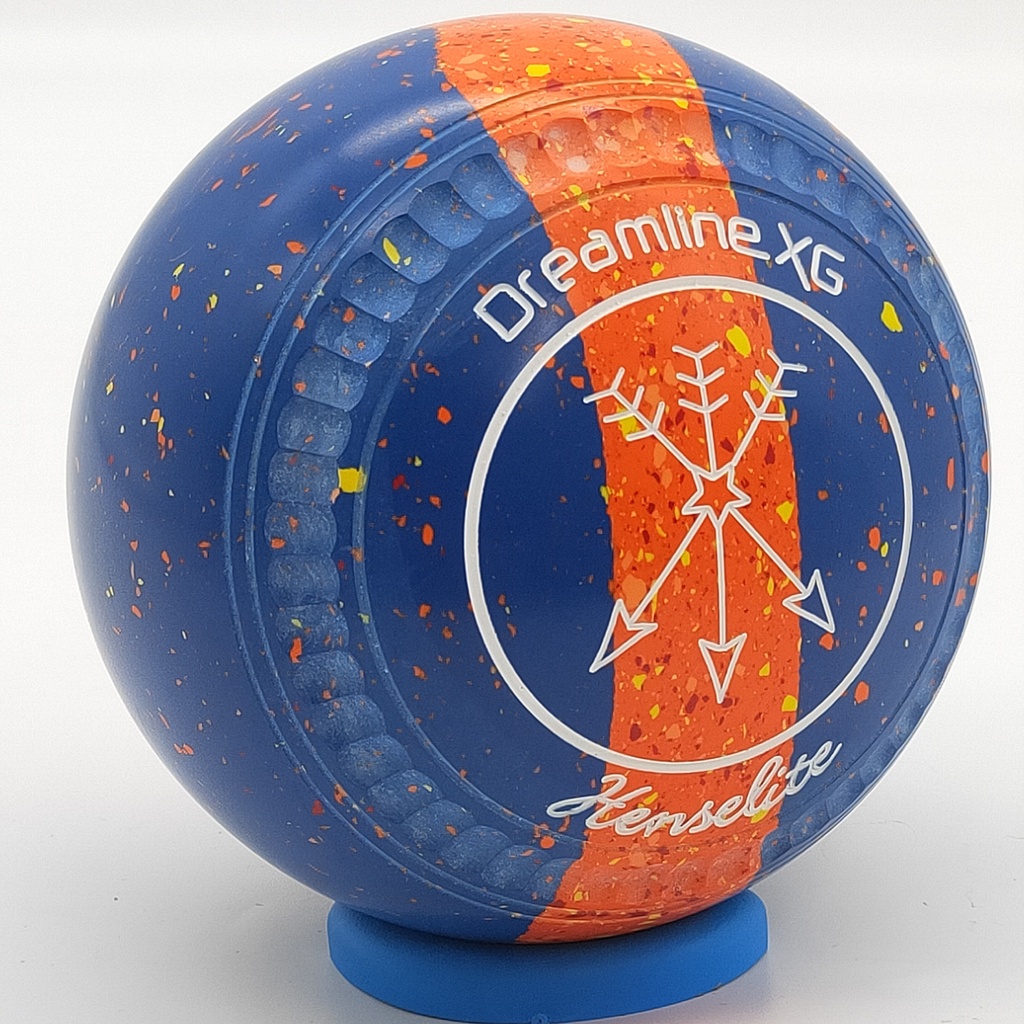 Henselite Dreamline XG Size 4 Flame Express Duo with " C Grip " the  Superior Grip !  >> PRE-ORDER NOW to Secure your HUNTER BOWLS EXCLUSIVE Flame Express Duo !