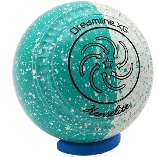 [XG3BG0-05-51664-5018804-XGDuoST35] Henselite Dreamline XG Size 3 Peppermint Twist with " C Grip " the  Superior Grip ! >> PRE-ORDER NOW to Secure your HUNTER BOWLS EXCLUSIVE Peppermint Twist!