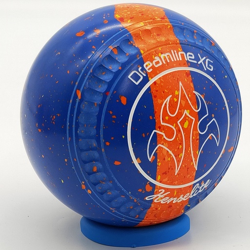 [XG2BF1-53-51665-5019407-GPXGTrilogyST35] Henselite Dreamline XG Size 2 Flame Express Duo with " C Grip " the  Superior Grip !  >> PRE-ORDER NOW to Secure your HUNTER BOWLS EXCLUSIVE Flame Express Duo !